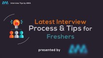 Latest Interview Tips For Freshers | Interview Q A | Freshers Interview Process | HR Round Interview