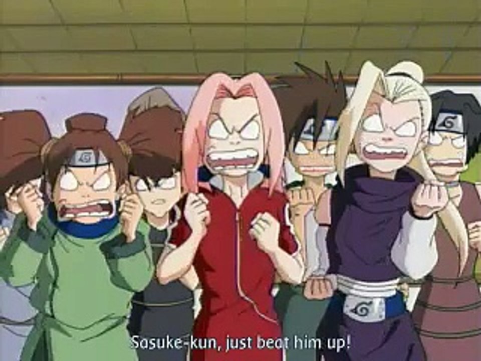 [NARUTO]  ナルトとサスケのファーストキス