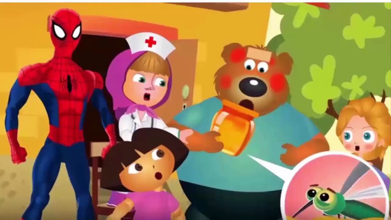 Maşa ile Koca Ayı Türkçe izle Çizgi film - Spiderman Örümcek Adam