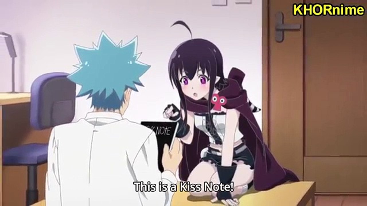 The Kiss Note Death Note Rip Off Lol Funny Anime Moment Renai Boukun 恋愛暴君 Video Dailymotion
