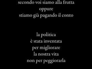 No words - titoli di coda