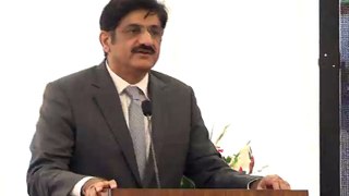 Murad Ali Shah addresses at Behria Model School (P1)