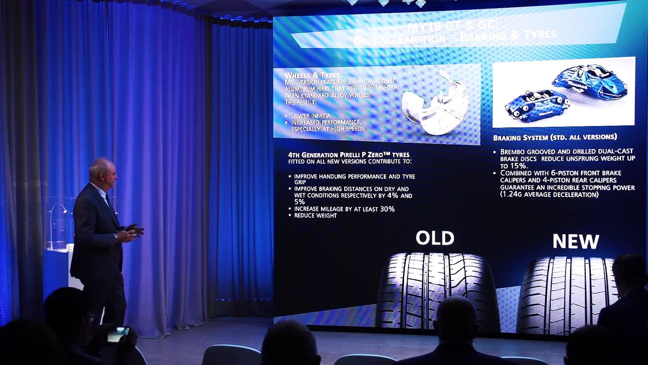 2018 Maserati GranTurismo and GranCabrio Test drive in Erbusco