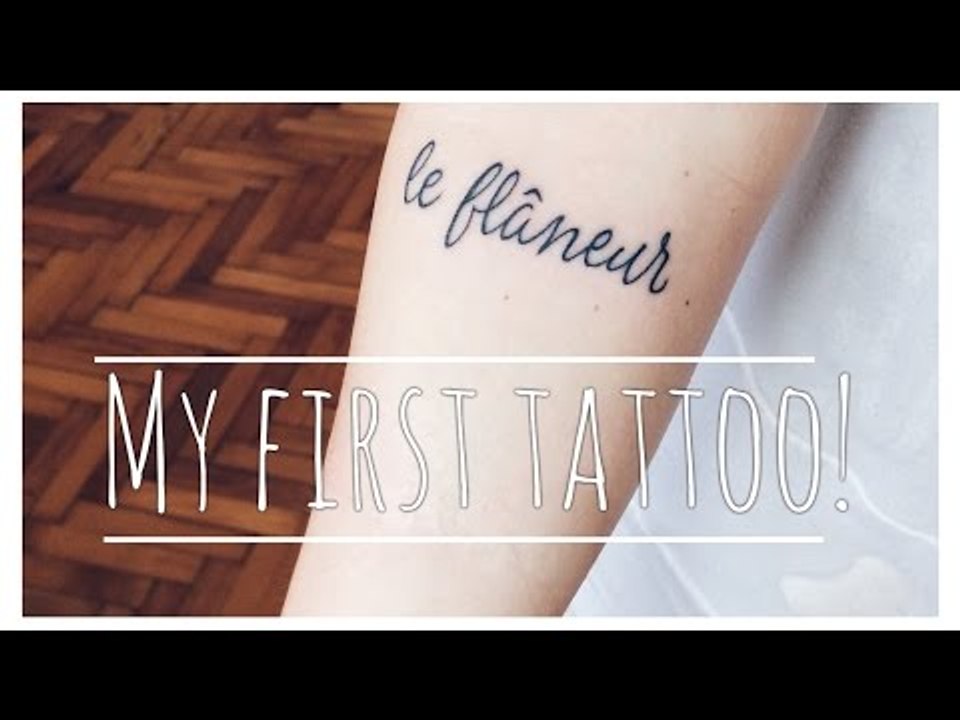 Il mio PRIMO TATUAGGIO!  Vi racconto la mia esperienza..