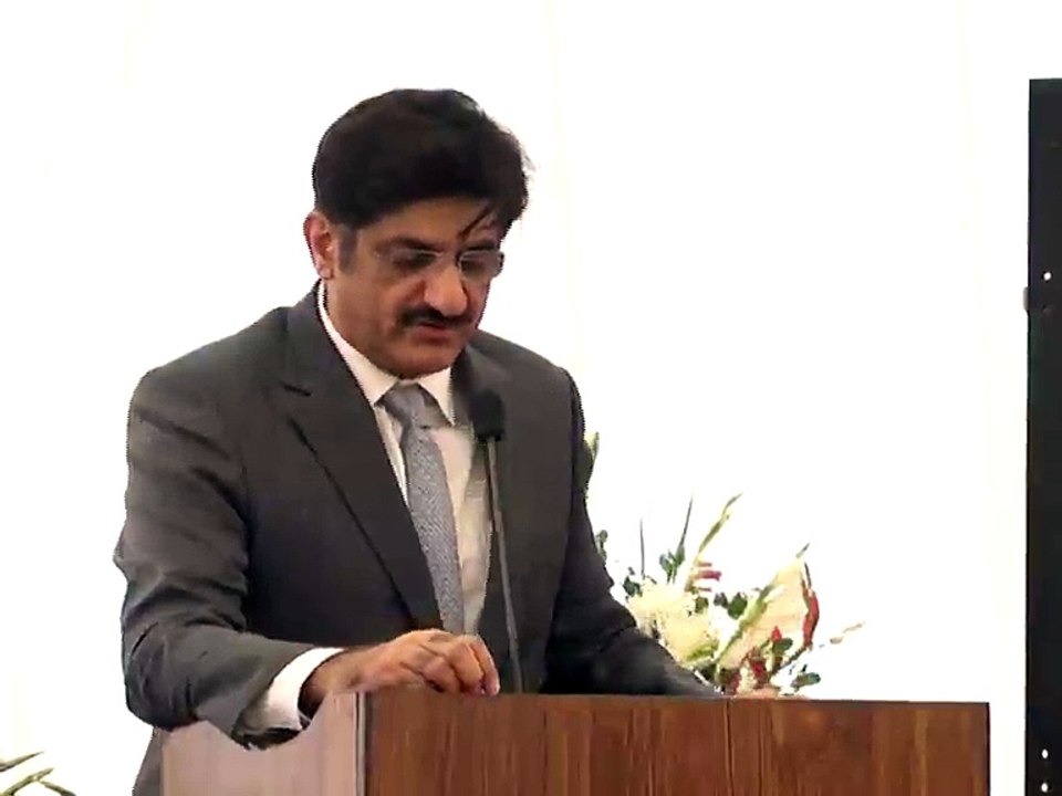 Murad Ali Shah addresses at Behria Model School (P2)
