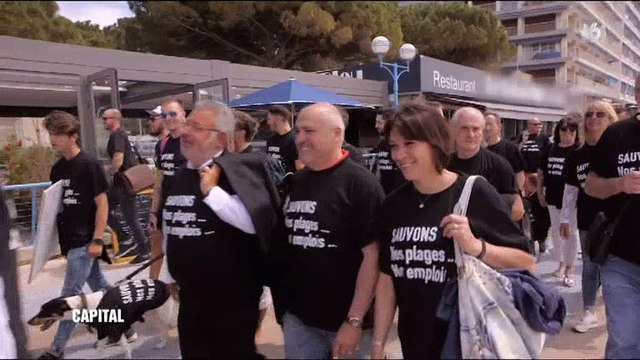 Les plages privées de Juan-les-Pins menacées de disparition à cause d'un décret: les plagistes montent au créneau