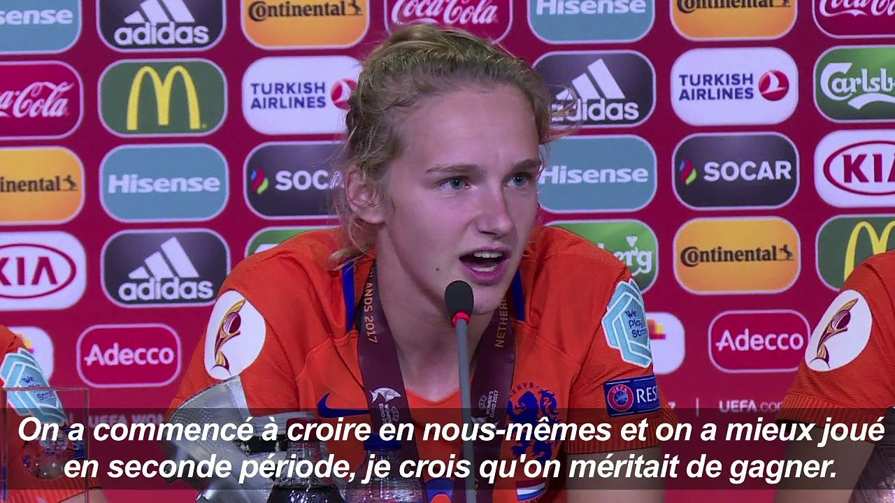 Football dames: les Pays-Bas remportent leur premier Euro