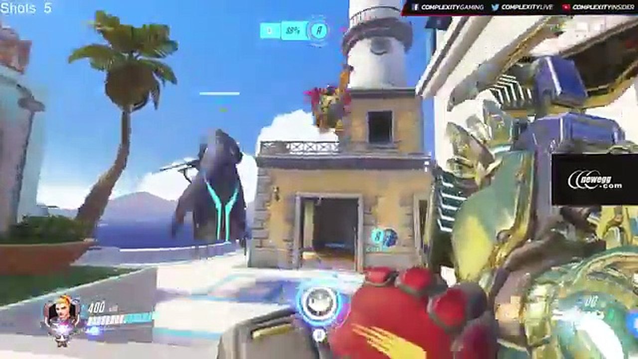 [Overwatch] coL.Harbleu as Zarya on ILIOS at Rank 28 - 4154 SR