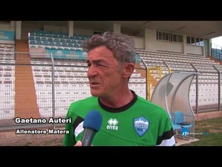 Primo allenamento del Matera calcio allo stadio XXI settembre.