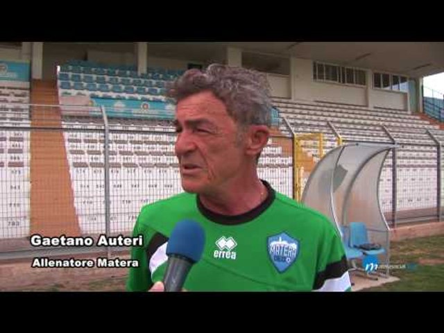 Primo allenamento del Matera calcio allo stadio XXI settembre.