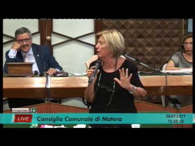 assessore poli bortone ammirata per la pulizia di matera