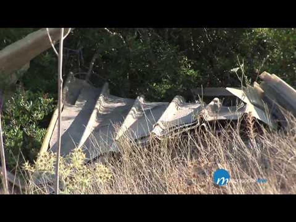 Amianto e rifiuti nel parco della murgia materana