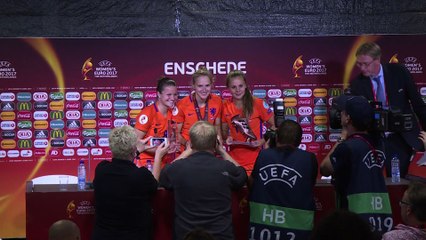 Football dames: les Pays-Bas remportent leur premier Euro