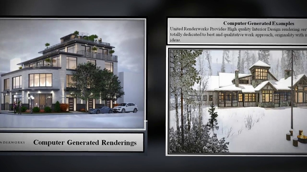 Computer Generated Renderings