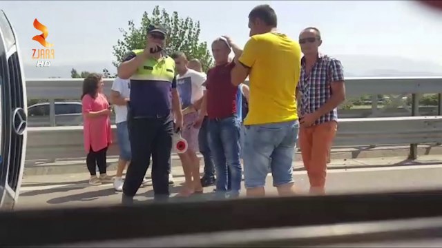 Live, Aksidenti i ndodhur ne autostrade , Te lenduarit jane derguar me urgjence ne Spitalin Ushtarak