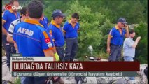 Uludağ'da talihsiz kaza (Haber 06 08 2017