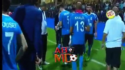 شاهد رد فعل المعلق الأردني أثناء أحداث مباراة الفيصلي والترجي التونسي