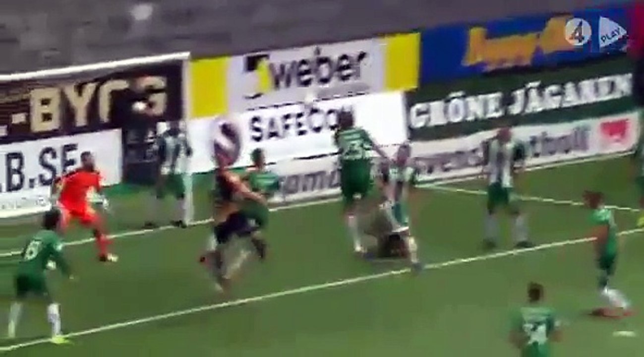 Hammarby 1:2 Hacken (Swedish Allvenskan 6 August 2017)