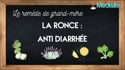 Remède de grand-mère anti diarrhée : l'infusion de ronce