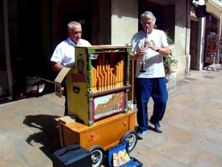 Extrait d'Aranjuez Orgue de Barbarie Clarinette