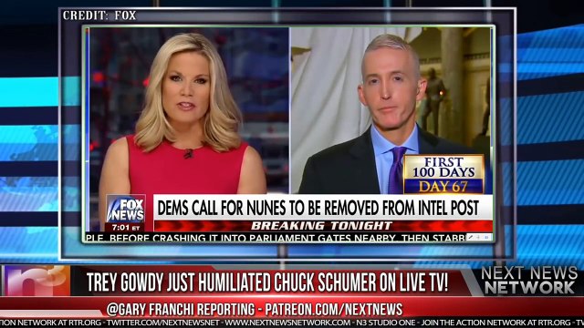 WOW! TREY GOWDY JUST HUMILIATED CHUCK SCHUMER ON LIVE TV! HIS QUESTION FOR DEMOCRATS IS PR