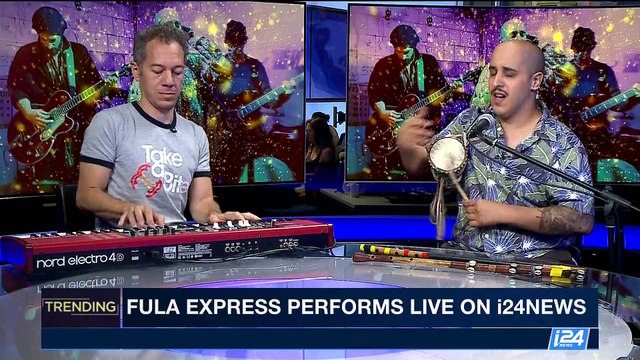 TRENDING | Fula Express performs live on i24NEWS | Monday, August 7th 2017