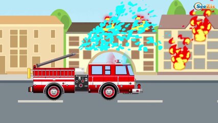 МУЛЬТИК Монстр Трак и Полицейская машина Приключения машинок Мультфильмы для детей