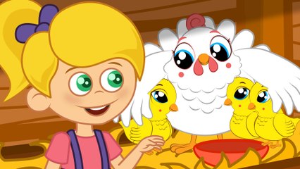 Üç Küçük Civciv - Sevimli Dostlar Çocuk Şarkıları | Okidokido