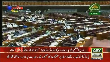 Deputy Speaker Didn't Allowed Shireen Mazari To Talk