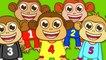 Beş Küçük Maymun - Sevimli Dostlar Çocuk Şarkıları | Okidokido