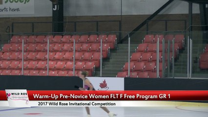 2017 Wild Rose Invitational - Sobey's Arena - PRE NOVICE WOMEN FLIGHT F FREE PROGRAM