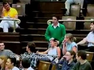 The best lecture prank ever