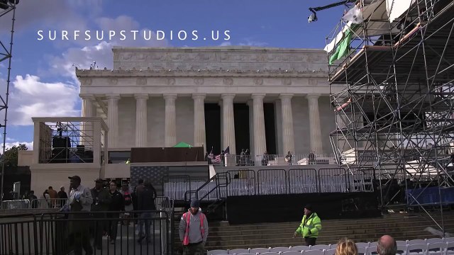 Trump Inauguration Lee Greenwood singing God Bless The USA at Lincoln Memorial Inaugural