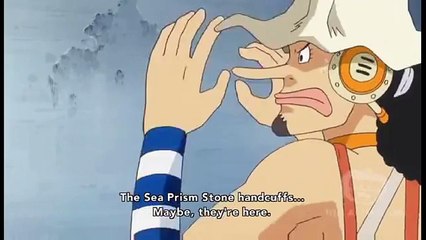 One Piece (1999) : Episode 616 - extrait Usopp surpris par les hommes de Caesar Clown (VOSTEN)