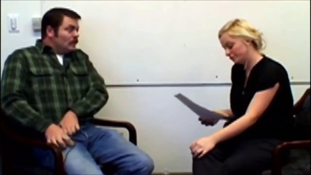 Audition Tapes April Ludgate Andy Dwyer Ron Swanson Ben Wyatt Ann Perkins