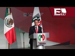 Llevo dentro y fuera del corazón los colores del PRI: Peña Nieto / Paola Virrueta