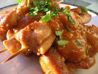 Receta de Pollo Satay / Cómo hacer un rico pollo satay