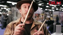 Abe Cunningham Introduces His Vater Players Design Drumstick at NAMM 2017