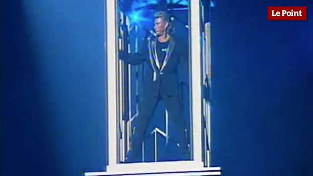 Les entrées en scène de Johnny Hallyday