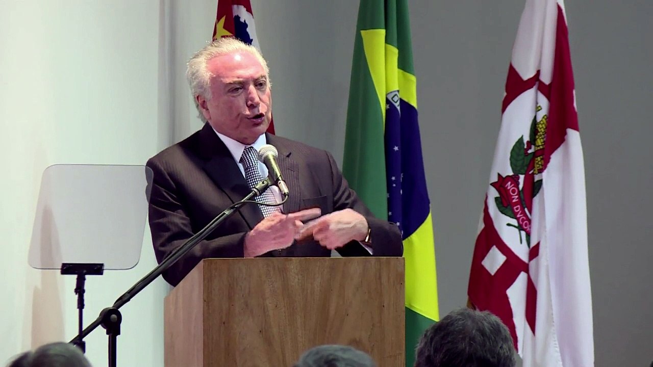 Temer e Dória demonstram união