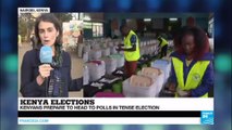 Kenya Elections: Voters prepare to head to polls in tense election