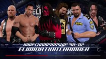 WWE 2K17 Elimination Chamber: WWE Championship (Attitude Era)
