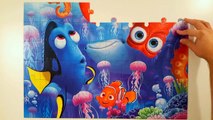 FINDING DORY puzzle game with octopus Hank whale Destiny Nemo toys Disney Rompecabezas de