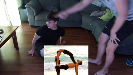 COUPLES YOGA CHALLENGE *Very Funny*