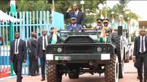 El presidente de Costa de Marfil preside el desfile por la Independencia del país