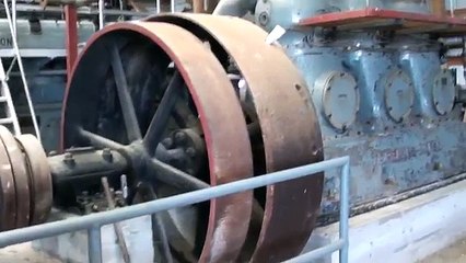 HUGE FAIRBANKS MORSE DIESEL ENGINES & GENERATORS tubalcain