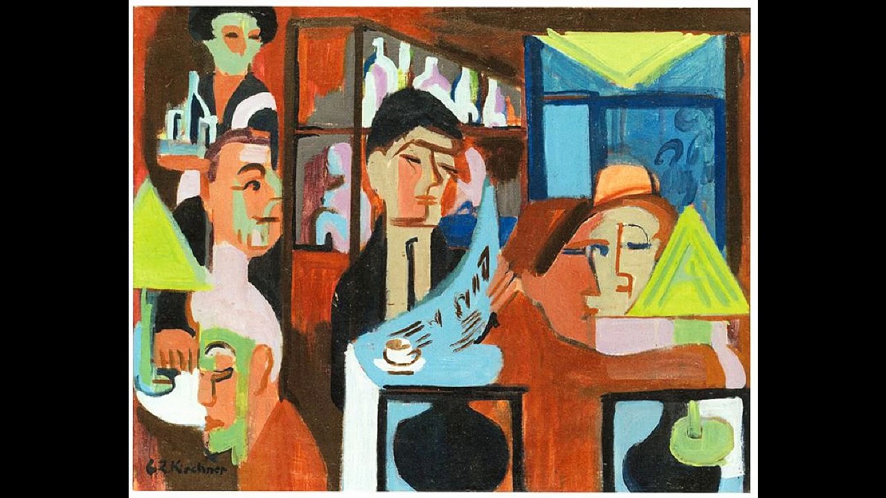 Kirchner Ernst Ludwig German Expressionist (1880 1938)