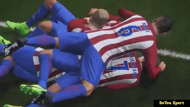 FIFA 18 VS PES 2018 GOALS & CELEBRATIONS