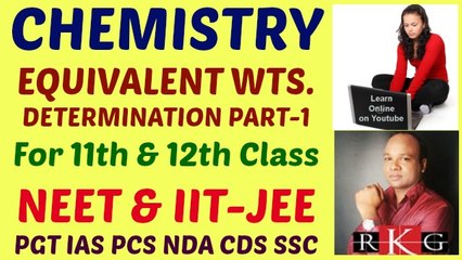 Equivalent Weight Determination Formulas