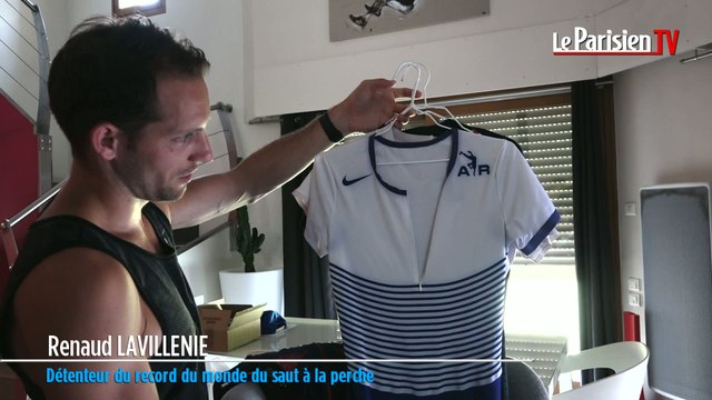 Exclusif : Renaud Lavillenie dévoile sa collection de tenues de compétitions